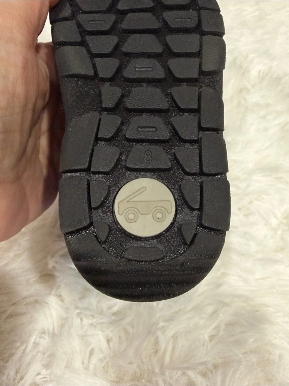 See Kai Run Navy, Gray and Bright Green Kids Boots